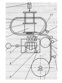 鈔機(jī)的主機(jī)結(jié)構(gòu)示意圖