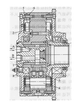 橫梁傳力式內(nèi)曲線馬達結(jié)構(gòu)
