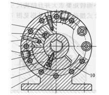 塊狀葉片的單葉片擺動(dòng)馬達(dá)結(jié)構(gòu)